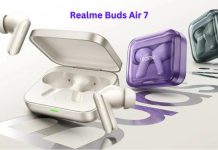 Realme Buds Air 7: Experience high-fidelity sound with long battery life Realme Buds Air 7