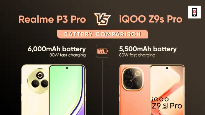 Realme P3 Pro vs iQOO Z9s Pro