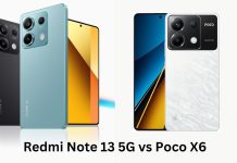 Redmi Note 13 5G vs Poco X6: The Ultimate Budget 5G Showdown Redmi Note 13 5G vs Poco X6
