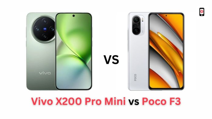 Vivo X200 Pro Mini vs Poco F3